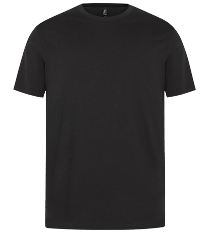 Pop Art Mouths Design - Premium unisex regular fit t-shirt_CHARCOAL MELANGE_back