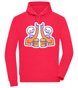 Two Skeleton Beers Design - Comfort unisex hoodie