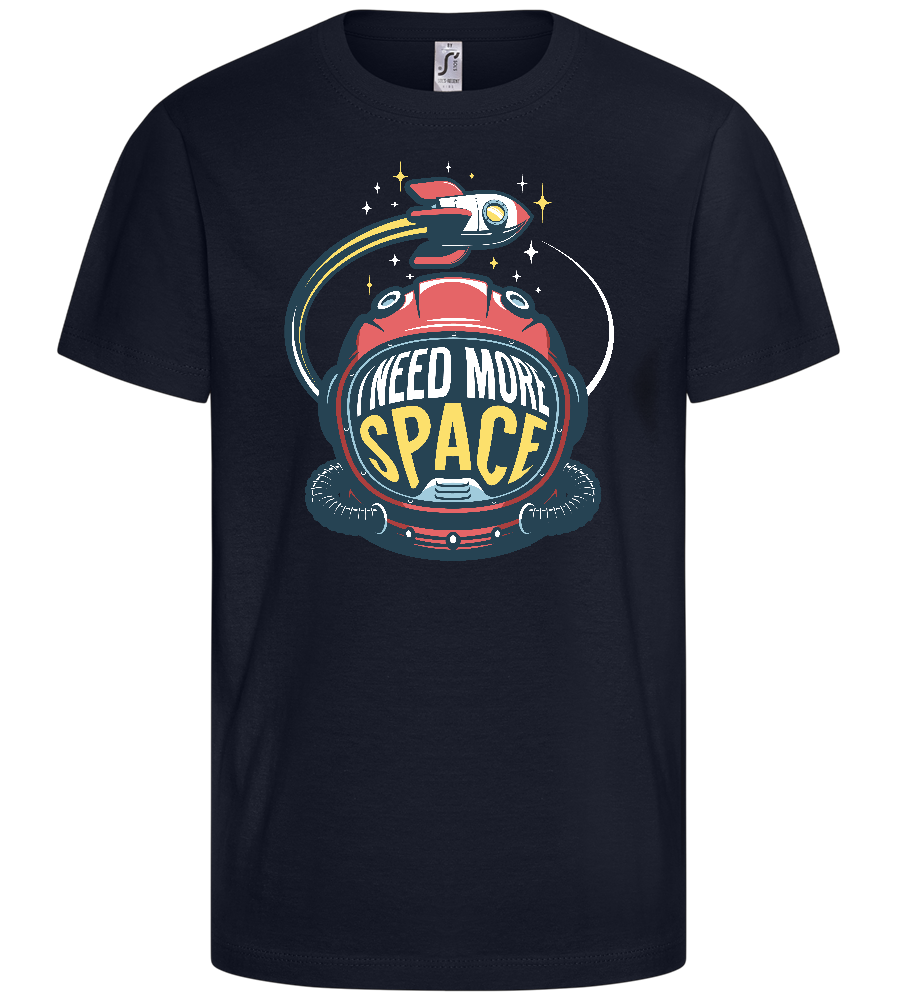 I Need More Space Design - Comfort kids fitted t-shirt_FRENCH NAVY_front