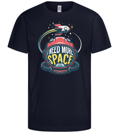 I Need More Space Design - Comfort kids fitted t-shirt_FRENCH NAVY_front