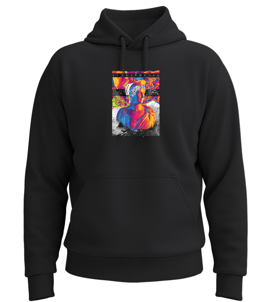 Vintage Greece Design - Premium Essential Unisex Hoodie_BLACK_front