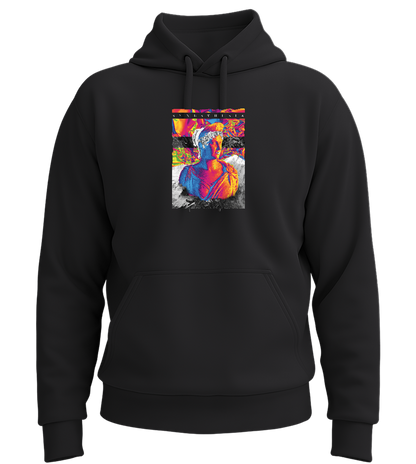 Vintage Greece Design - Premium Essential Unisex Hoodie_BLACK_front