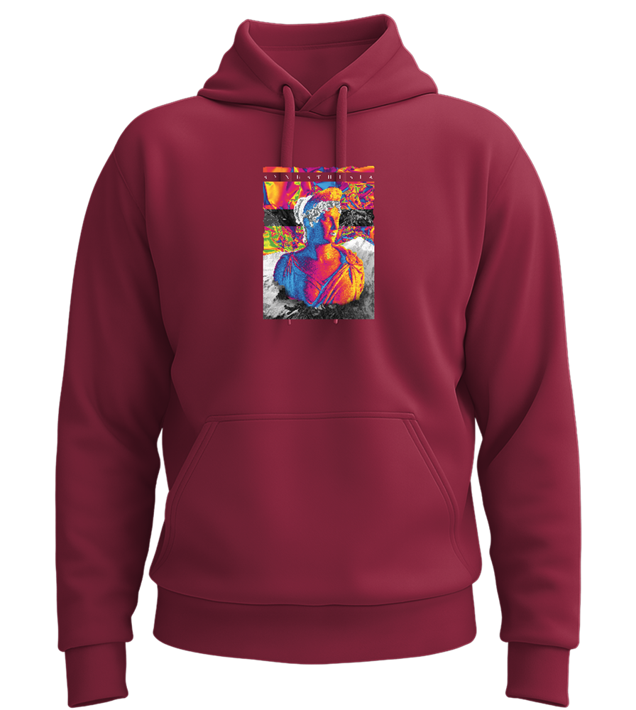Vintage Greece Design - Premium Essential Unisex Hoodie_BORDEAUX_front