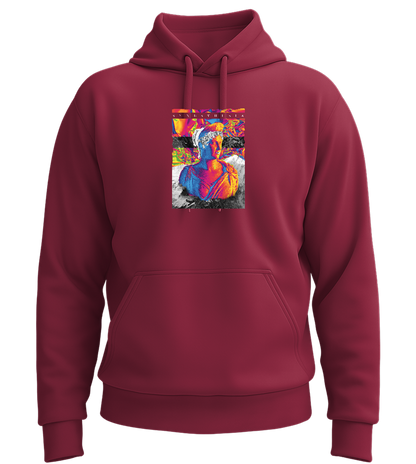 Vintage Greece Design - Premium Essential Unisex Hoodie_BORDEAUX_front