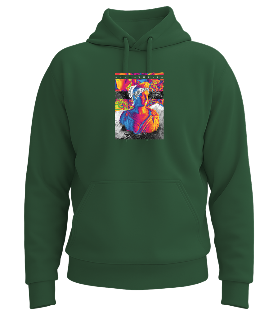 Vintage Greece Design - Premium Essential Unisex Hoodie_GREEN BOTTLE_front