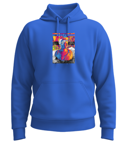 Vintage Greece Design - Premium Essential Unisex Hoodie_ROYAL_front