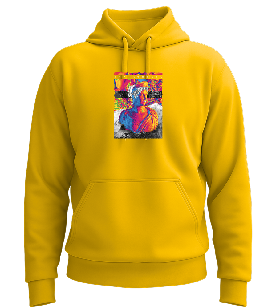 Vintage Greece Design - Premium Essential Unisex Hoodie_YELLOW_front