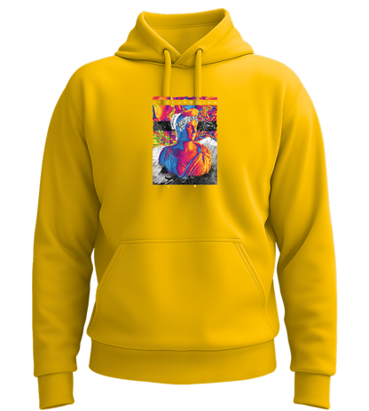 Vintage Greece Design - Premium Essential Unisex Hoodie_YELLOW_front
