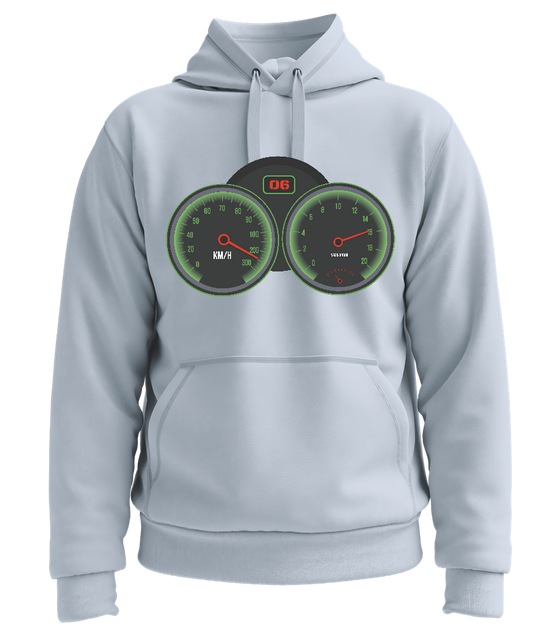 Fast and Fearless Design - Premium unisex hoodie_CREAMY BLUE_front