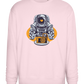 Spaceman Camera Design - Comfort Essential Unisex Sweater_LIGHT PEACH ROSE_front