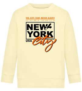 The City That Never Sleeps Design - Comfort Kids Sweater