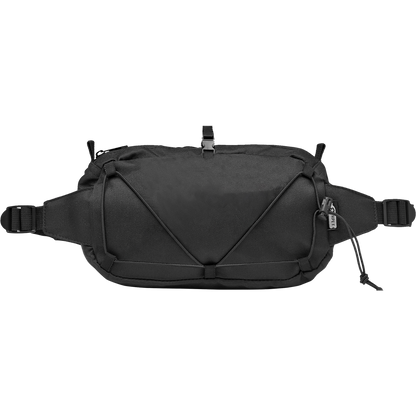Waist Bag in 600D RPET_BLACK_front