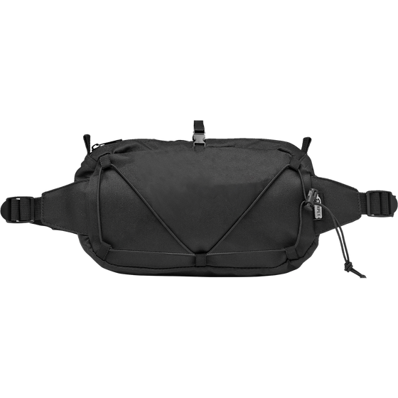 Waist Bag in 600D RPET_BLACK_front
