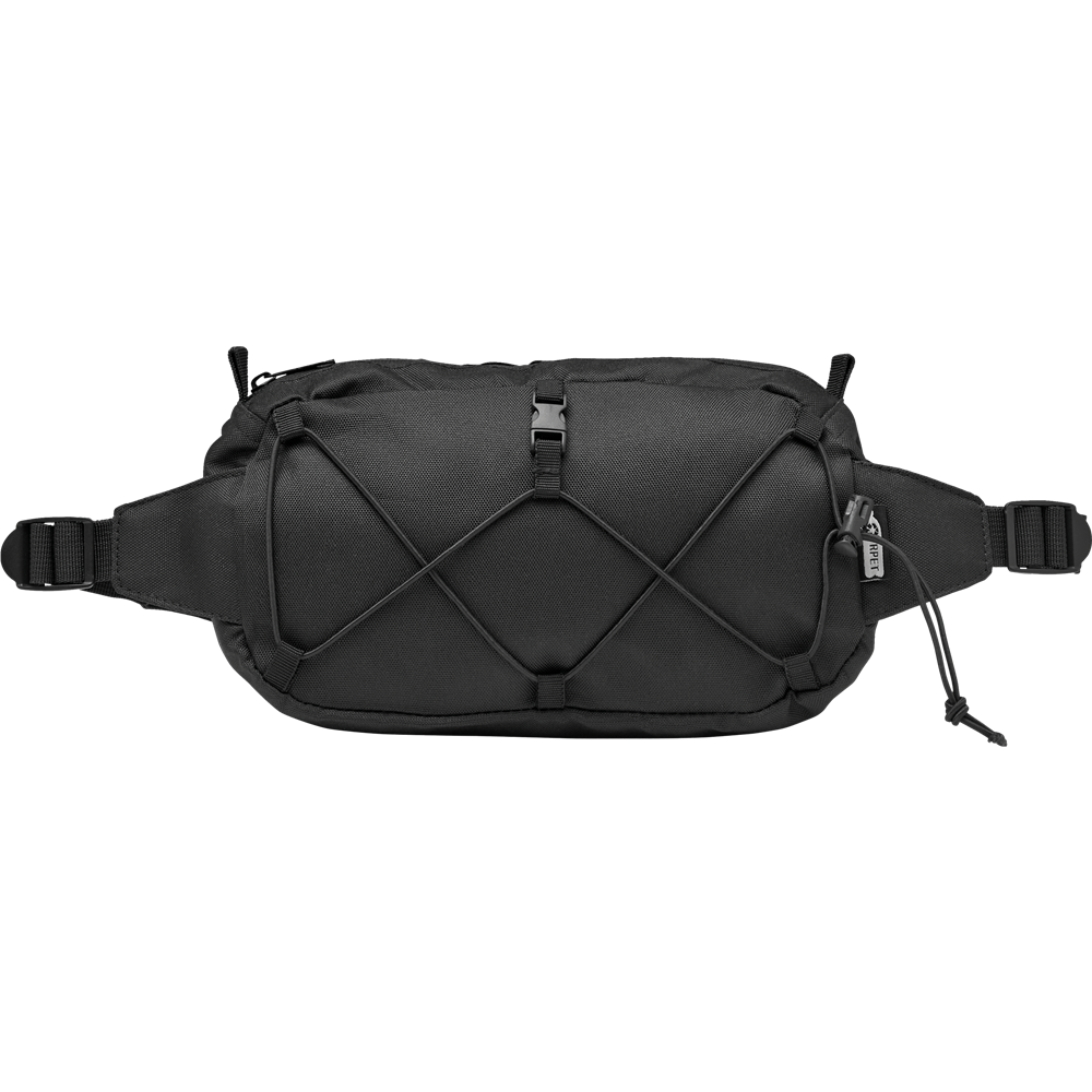 Waist Bag in 600D RPET_BLACK_DETAILEDIMAGE_front_3
