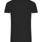 Distorted Pink Smiley Design - Comfort Unisex T-Shirt_DEEP BLACK_back