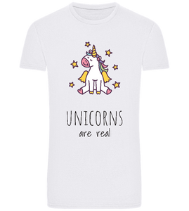 Unicorns Are Real Design - Basic Unisex T-Shirt