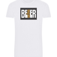 Beer Best Friend Design - Basic Unisex T-Shirt_WHITE_front