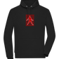 Soccer Celebration Design - Comfort unisex hoodie_BLACK_front