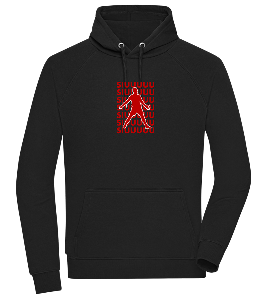 Soccer Celebration Design - Comfort unisex hoodie_BLACK_front