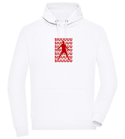 Soccer Celebration Design - Comfort unisex hoodie_WHITE_front