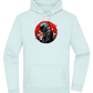 Samurai Bike 2 Design - Premium Essential Unisex Hoodie_ARCTIC BLUE_front