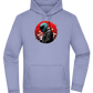 Samurai Bike 2 Design - Premium Essential Unisex Hoodie_BLUE_front