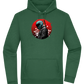 Samurai Bike 2 Design - Premium Essential Unisex Hoodie_GREEN BOTTLE_front