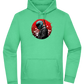 Samurai Bike 2 Design - Premium Essential Unisex Hoodie_SPRING GREEN_front