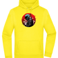 Samurai Bike 2 Design - Premium Essential Unisex Hoodie_YELLOW_front