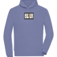 Beer Best Friend Design - Comfort unisex hoodie_BLUE_front