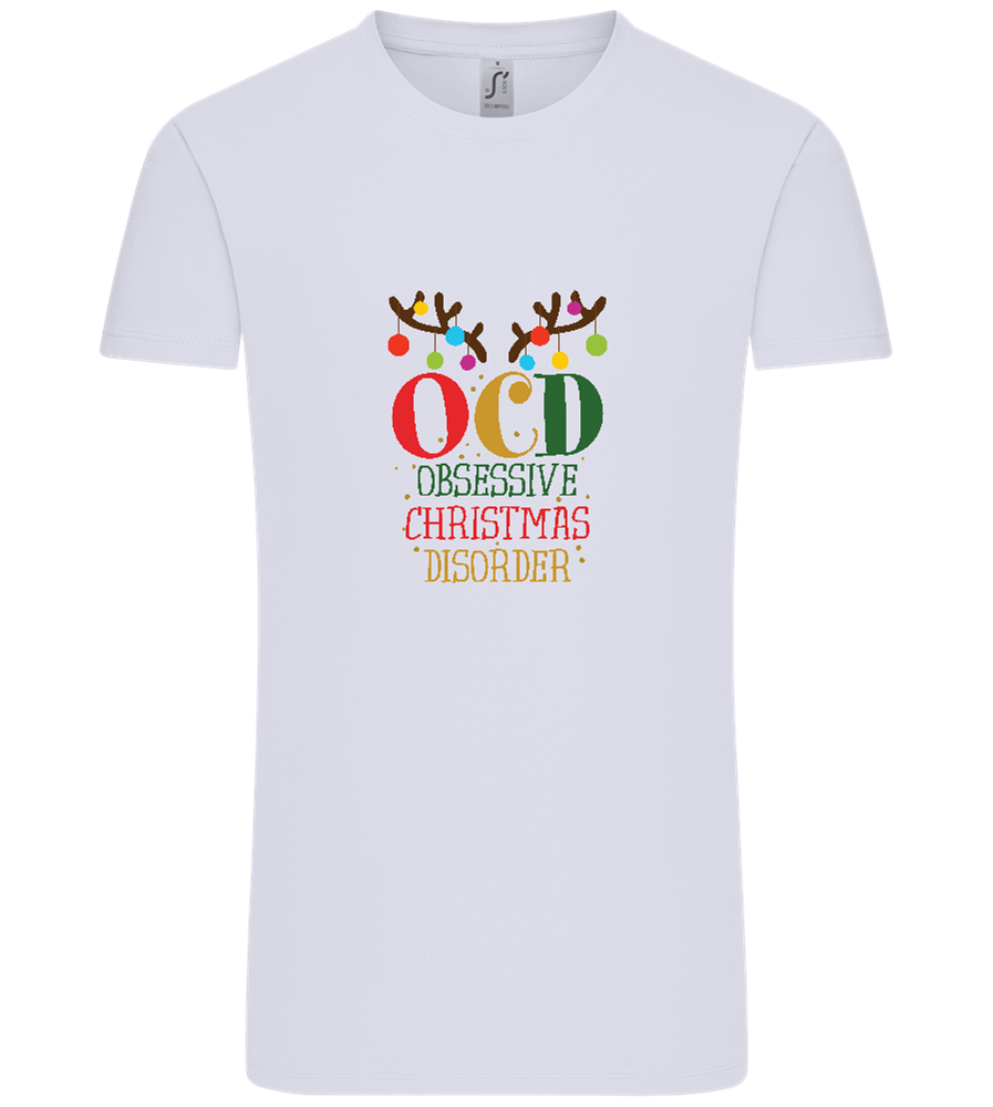 OCD Obsessive Christmas Disorder Design - Comfort Unisex T-Shirt_LILAK_front