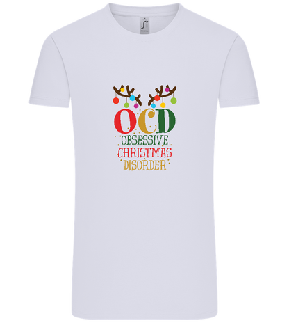 OCD Obsessive Christmas Disorder Design - Comfort Unisex T-Shirt_LILAK_front