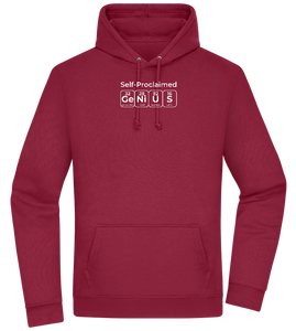 Genius Periodic Table Design - Premium Essential Unisex Hoodie