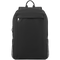 Washed Canvas Laptop Backpack_BLACK_front