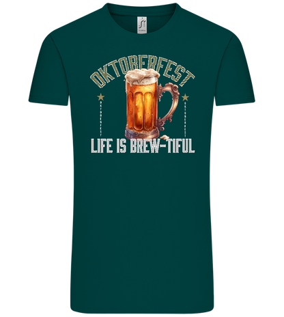 Life is Brew-tiful Design - Comfort Unisex T-Shirt_GREEN EMPIRE_front