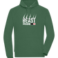 Beast Mode On Design - Comfort unisex hoodie_GREEN BOTTLE_front