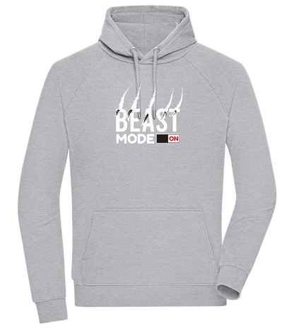 Beast Mode On Design - Comfort unisex hoodie_ORION GREY II_front