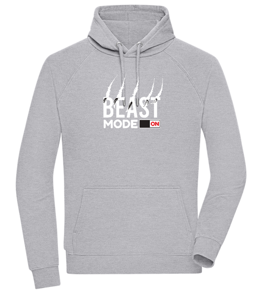 Beast Mode On Design - Comfort unisex hoodie_ORION GREY II_front