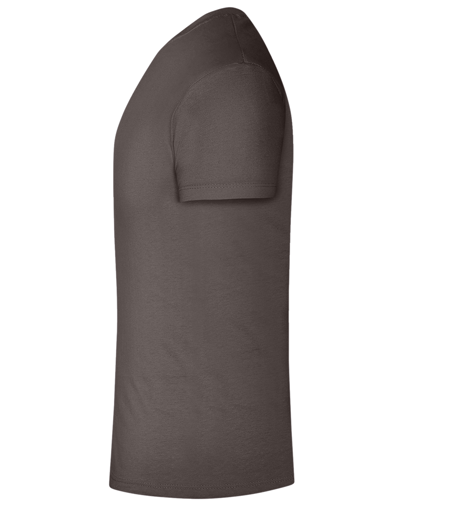 Toronto City Skyline Design - Basic men's t-shirt_DARK GRAY_left