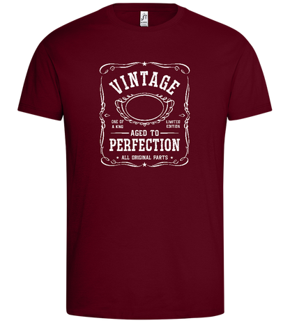 Vintage Aged To Perfection Design - Premium men's t-shirt_CHILE_front