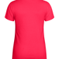 Needs Coffee Design - Basic women's t-shirt_CORAL_back