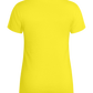 Needs Coffee Design - Basic women's t-shirt_LEMON_back