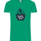 Trick or Treat Cauldron Design - Comfort Unisex T-Shirt_SPRING GREEN_front