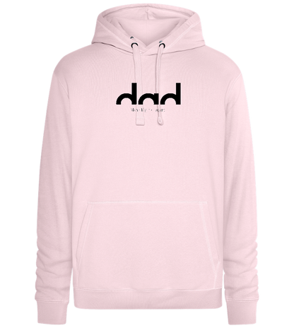 Dad Man Myth Legend Design - Premium unisex hoodie_LIGHT PEACH ROSE_front