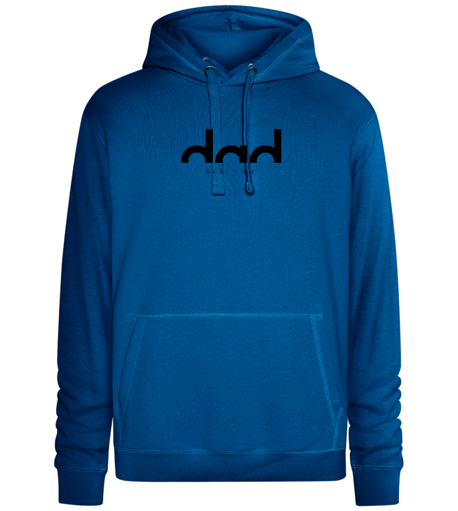 Dad Man Myth Legend Design - Premium unisex hoodie_ROYAL_front