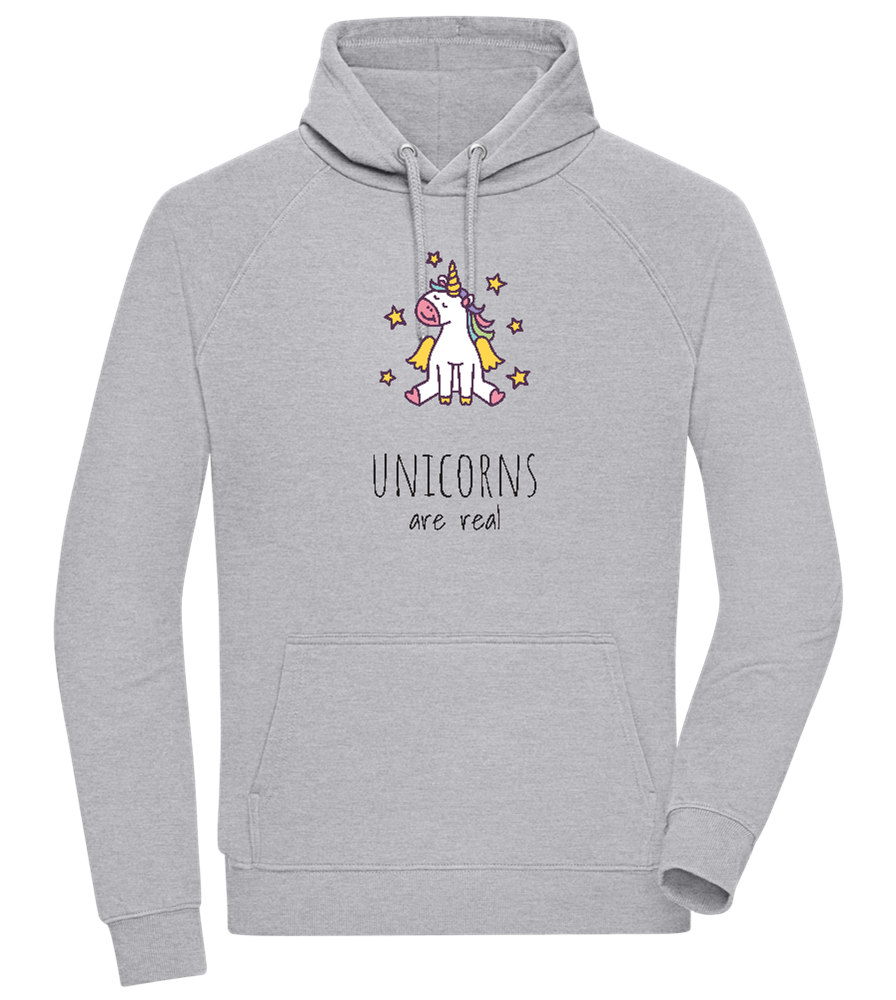 Unicorns Are Real Design - Comfort unisex hoodie_ORION GREY II_front