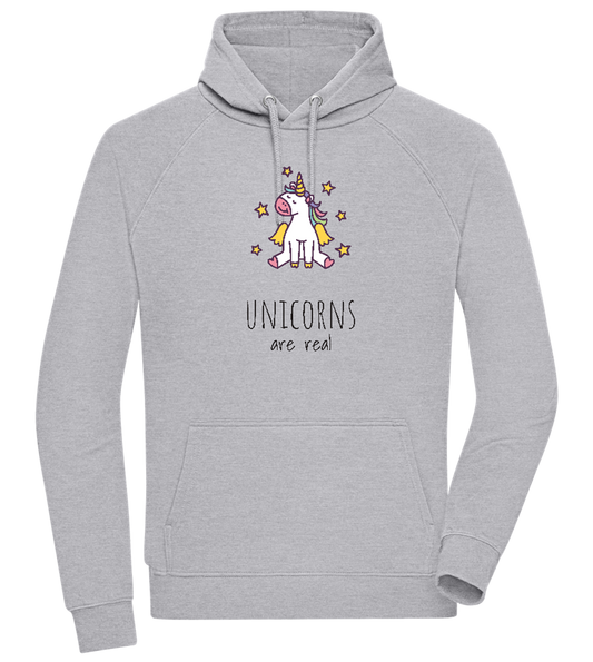 Unicorns Are Real Design - Comfort unisex hoodie_ORION GREY II_front