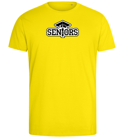 Senior Design - Comfort men's fitted t-shirt_YELLOW_front