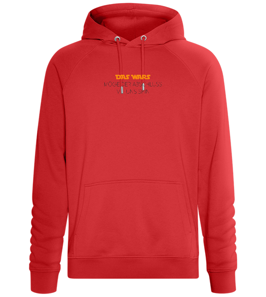 Das Wars Möge Der Abschluss Mit Uns Sein Design - Comfort unisex hoodie_RED_front