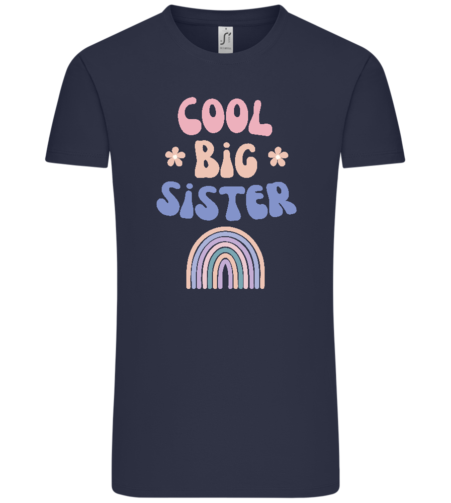 Cool Big Sister Design - Comfort Unisex T-Shirt_FRENCH NAVY_front